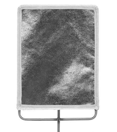 12x18" Silver Lame Flag