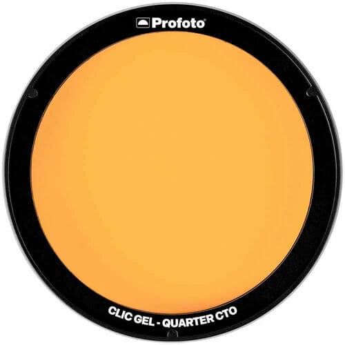 Profoto Clic Gel Quarter CTO