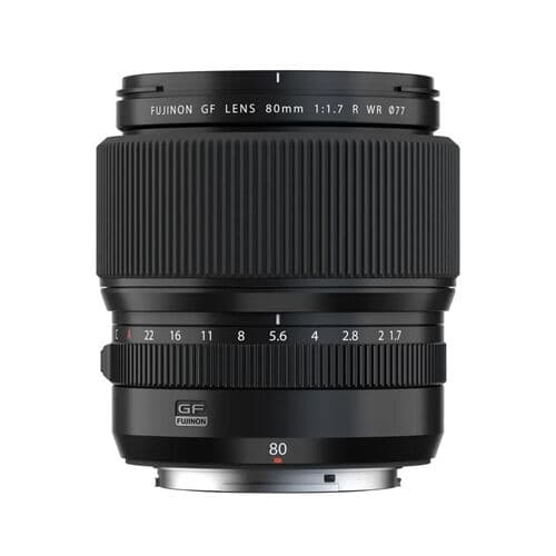 Fujinon GF 80mm f/1.7 R WR ø77