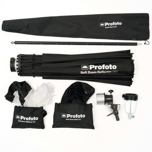 Profoto Soft Zoom 120 Reflector w/ Grid + Diffuser