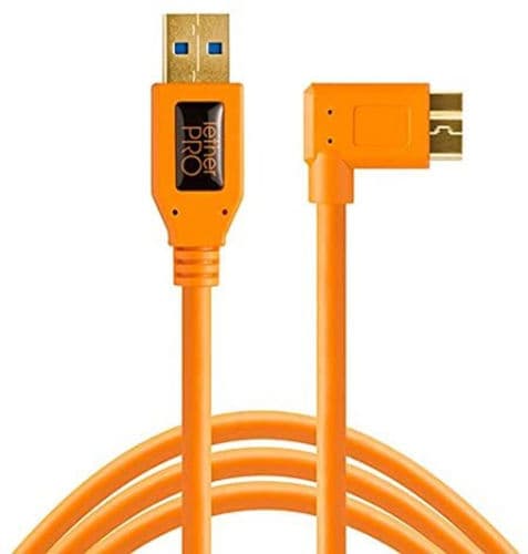Tether Tools USB-A 3.0 Male - B Micro Male Right Angle 4,6m