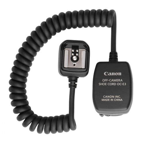 Canon OC-E3 TTL Off-Camera Shoe Cord