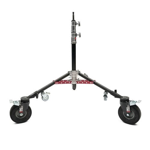 Monitor Stand + Big F'ing Wheels