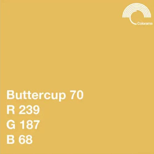 Colorama #570 Buttercup 1,35x11m