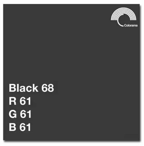 Colorama #168 Black 2,72x11m