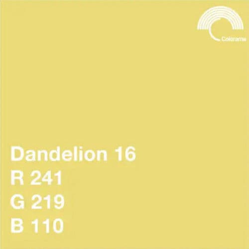 Colorama #116 Dandelion 2,72x11m