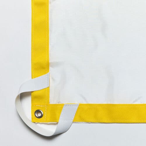 4x4' White China Silk