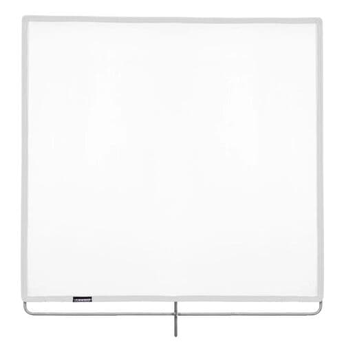 48x48" White China Silk Flag