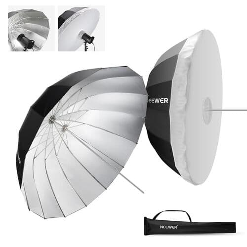 Creative Light 85cm Silver Umbrella