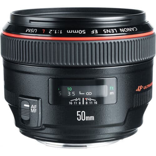 Canon EF 50mm f/1.2 L USM CF0.45m ø72