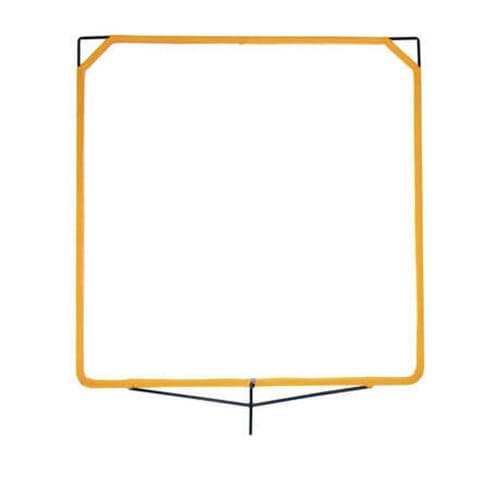 40x40" Artificial Silk White Flag