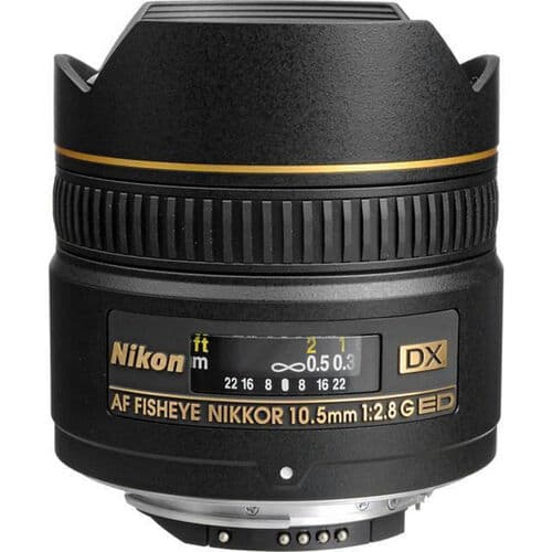 Nikkor AF DX 10.5mm f/2.8G ED Fisheye